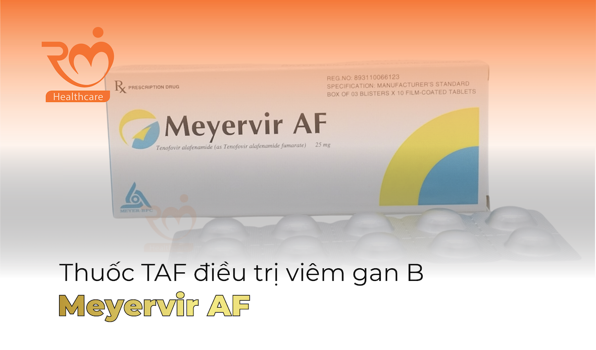 Meyervir AF - Thuốc TAF điều trị viêm gan B